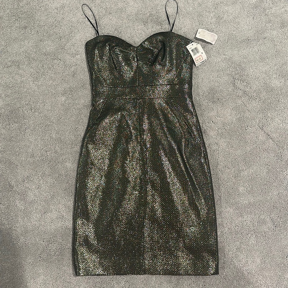 Trina Turk Metallic Dress